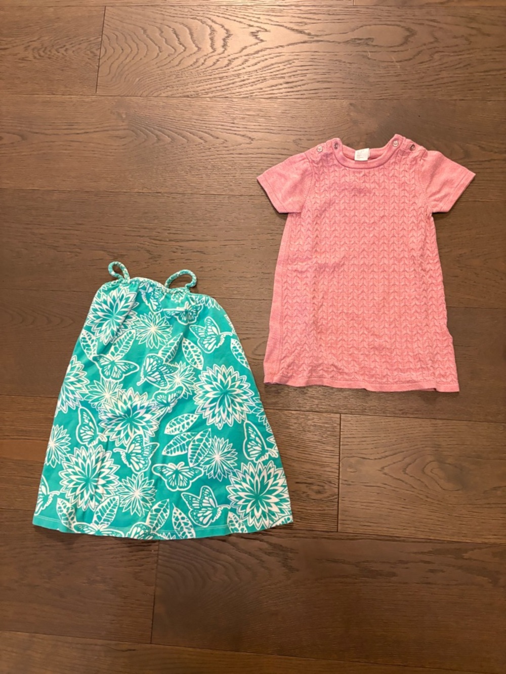 Girls toddler spring dresses 2T (new & GUC)